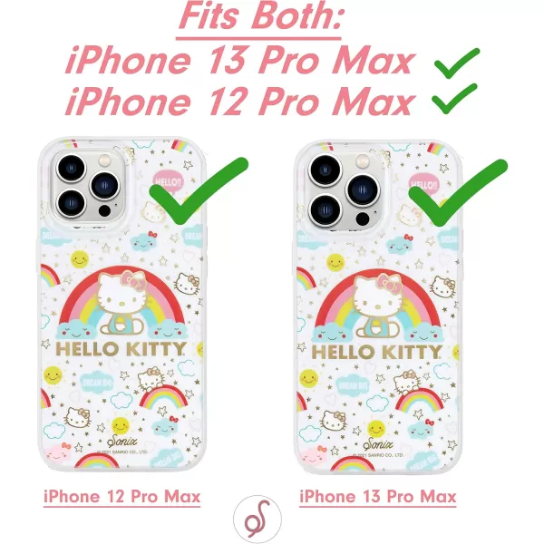 imageSonix x Barbie Phone Case for iPhone 13 Pro Max  12 Pro Max  Compatible with MagSafe  10ft Drop Tested  Totally BarbieSanrio  Cosmic Hello Kitty