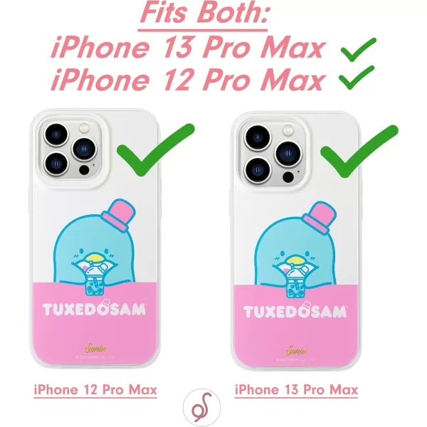 imageSonix x Barbie Phone Case for iPhone 13 Pro Max  12 Pro Max  Compatible with MagSafe  10ft Drop Tested  Totally BarbieSanrio  Tuxedo Boba