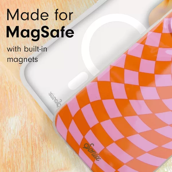 imageSonix x Barbie Case for iPhone 13 Pro  Compatible with MagSafe  10ft Drop Tested  Totally BarbieCheckmate Pink