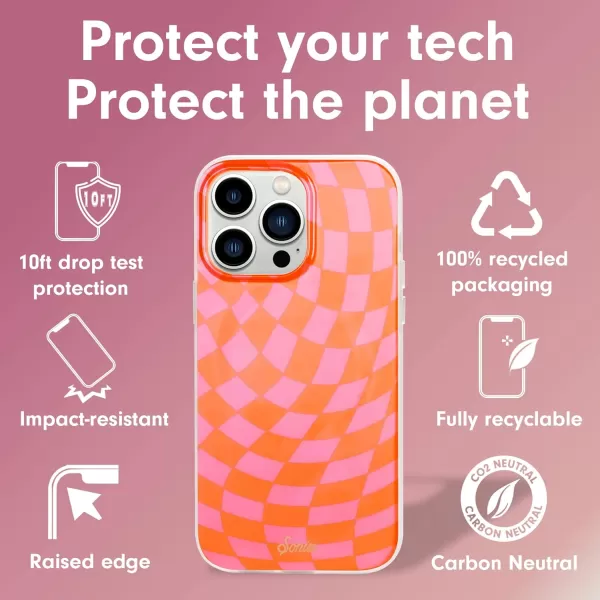 imageSonix x Barbie Case for iPhone 13 Pro  Compatible with MagSafe  10ft Drop Tested  Totally BarbieCheckmate Pink