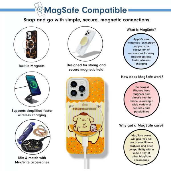 imageSonix x Barbie Case for iPhone 13 Pro  Compatible with MagSafe  10ft Drop Tested  Totally BarbiePompompurin Goes Out