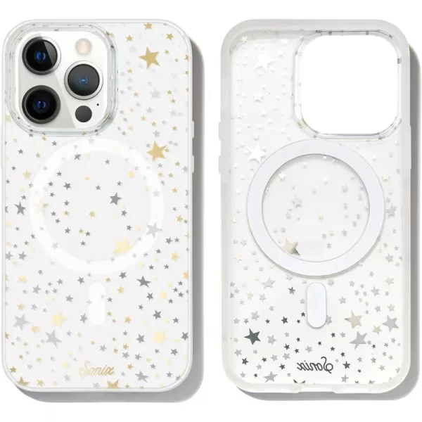 imageSonix x Barbie Case for iPhone 13 Pro  Compatible with MagSafe  10ft Drop Tested  Totally BarbieClear  Starry Night MS