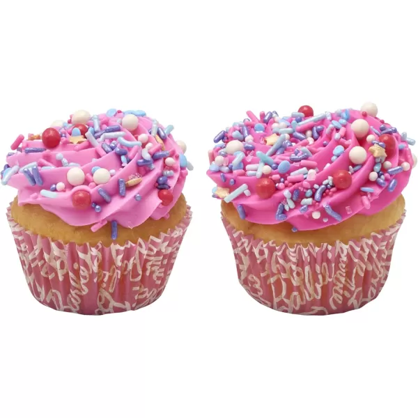 imageBarbie Baking Cups By DecoPac  Pink  18quot Cupcake Liners Greaseproof Paper Cases for Muffins and Cupcakes Pack of 48