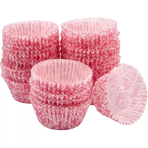 imageBarbie Baking Cups By DecoPac  Pink  18quot Cupcake Liners Greaseproof Paper Cases for Muffins and Cupcakes Pack of 48