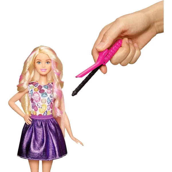 imageBarbie DIY Crimps ampamp Curls DollBlonde