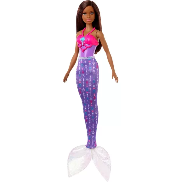 imageBarbie Dreamtopia Dress Up Doll Gift Set Approx 12inch Brunette with 3 Fashions