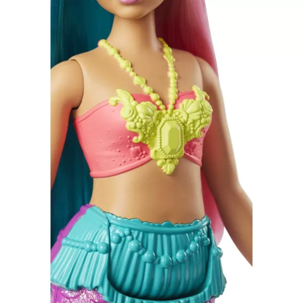 imageBarbie Dreamtopia Mermaid Doll 12inch Teal and Pink Hair