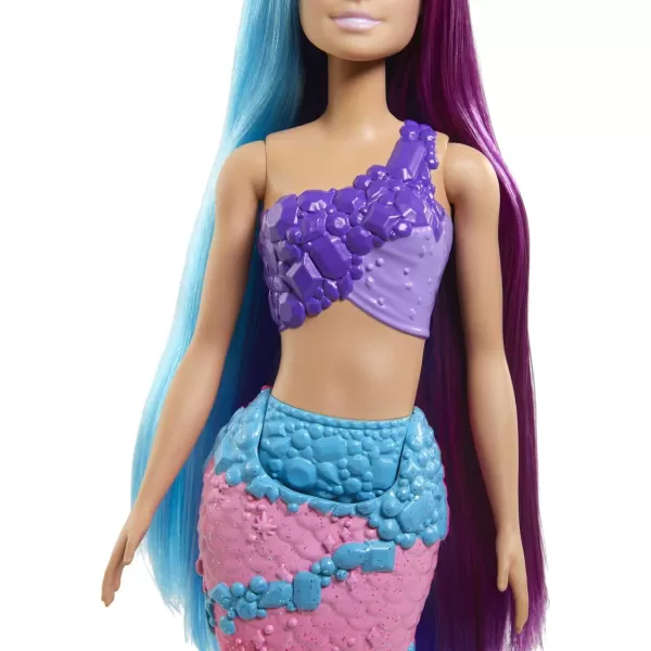 imageBarbie Dreamtopia Royal Doll with ExtraLong TwoTone Fantasy Hair Hairbrush Headband ampamp Styling AccessoriesMulticolor