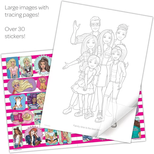 imageBendon Barbie 48Page Color and Trace Coloring and Activity Book 49750