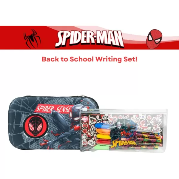 imageInnovative Designs Barbie Pencil Case Set with Stickers and Gel Pens for Kids Molded with Zip Closure PinkSpiderman