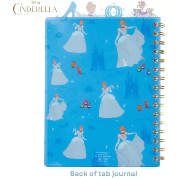 imageInnovative Designs Barbie Tab Journal Notebook Spiral Bound 96 Lined Pages 8 x 7 inches PurpleCinderella