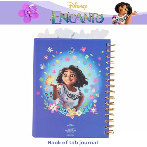 imageInnovative Designs Barbie Tab Journal Notebook Spiral Bound 96 Lined Pages 8 x 7 inches PurpleEncantto