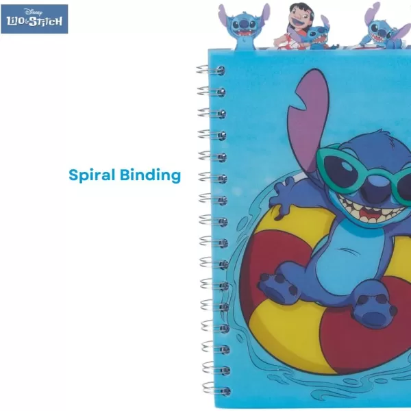 imageInnovative Designs Barbie Tab Journal Notebook Spiral Bound 96 Lined Pages 8 x 7 inches PurpleLilo and Stitch