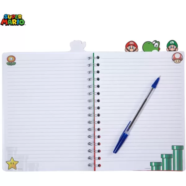 imageInnovative Designs Barbie Tab Journal Notebook Spiral Bound 96 Lined Pages 8 x 7 inches PurpleMario