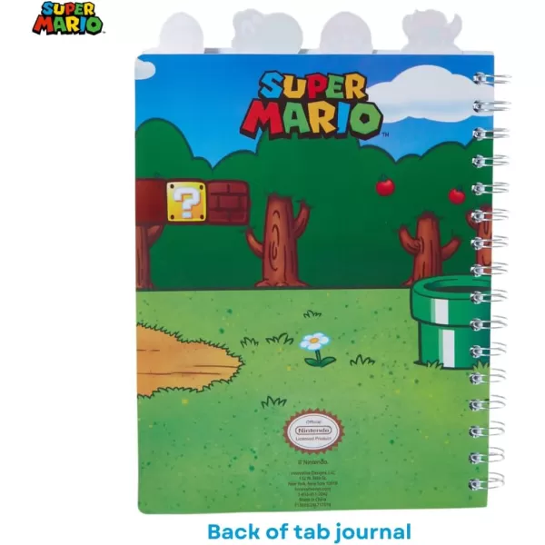 imageInnovative Designs Barbie Tab Journal Notebook Spiral Bound 96 Lined Pages 8 x 7 inches PurpleMario