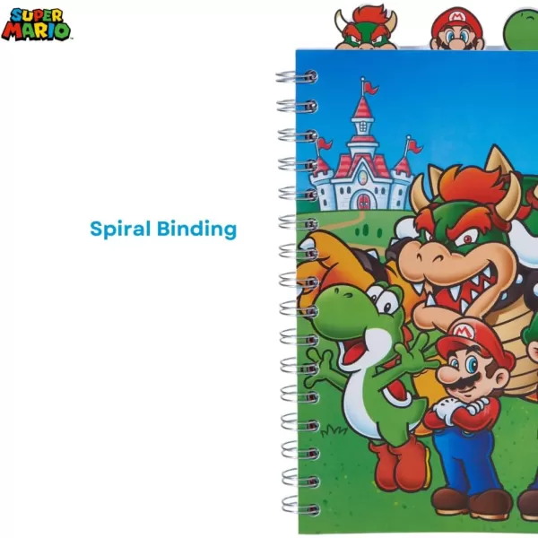 imageInnovative Designs Barbie Tab Journal Notebook Spiral Bound 96 Lined Pages 8 x 7 inches PurpleMario