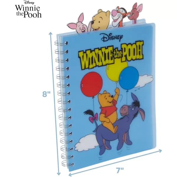 imageInnovative Designs Barbie Tab Journal Notebook Spiral Bound 96 Lined Pages 8 x 7 inches PurplePooh