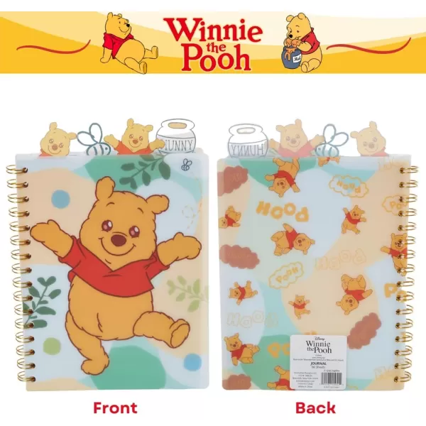 imageInnovative Designs Barbie Tab Journal Notebook Spiral Bound 96 Lined Pages 8 x 7 inches PurpleWinnie the Pooh