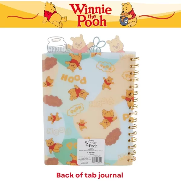 imageInnovative Designs Barbie Tab Journal Notebook Spiral Bound 96 Lined Pages 8 x 7 inches PurpleWinnie the Pooh