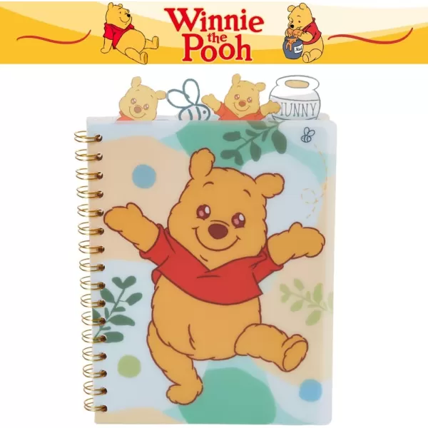 imageInnovative Designs Barbie Tab Journal Notebook Spiral Bound 96 Lined Pages 8 x 7 inches PurpleWinnie the Pooh