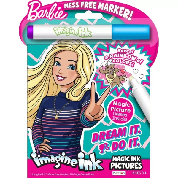 imageBendon 74732 Barbie Imagine Ink Magic Ink PicturesMulticolorImagine Ink