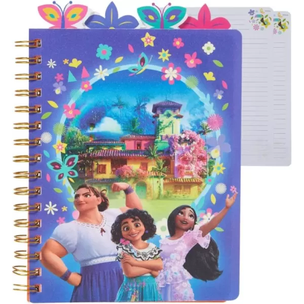 imageInnovative Designs Barbie Tab Journal Notebook Spiral Bound 96 Lined Pages 8 x 7 inches PurpleEncantto