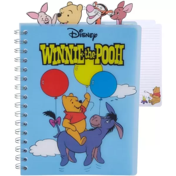 imageInnovative Designs Barbie Tab Journal Notebook Spiral Bound 96 Lined Pages 8 x 7 inches PurplePooh