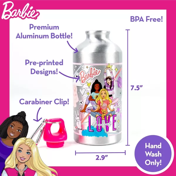 imageBarbie Color Your Own Water Bottle Color Your Own Water Bottle Great For Travel ampamp Road Trips Sports ampamp School Creative Gift Idea Arts ampamp Crafts Activity Kids Ages 6 7 8 9 10 PinkPink