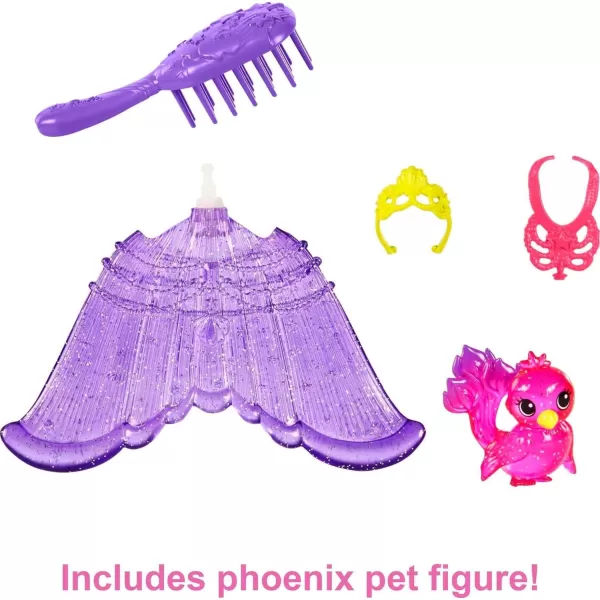 imageBarbie Mermaid Power Doll Set Barbie quotBrooklynquot Fashion Doll with Phoenix Pet ampamp Accessories Mermaid Toy with Interchangeable FinsBrooklyn