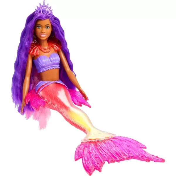 imageBarbie Mermaid Power Doll Set Barbie quotBrooklynquot Fashion Doll with Phoenix Pet ampamp Accessories Mermaid Toy with Interchangeable FinsBrooklyn