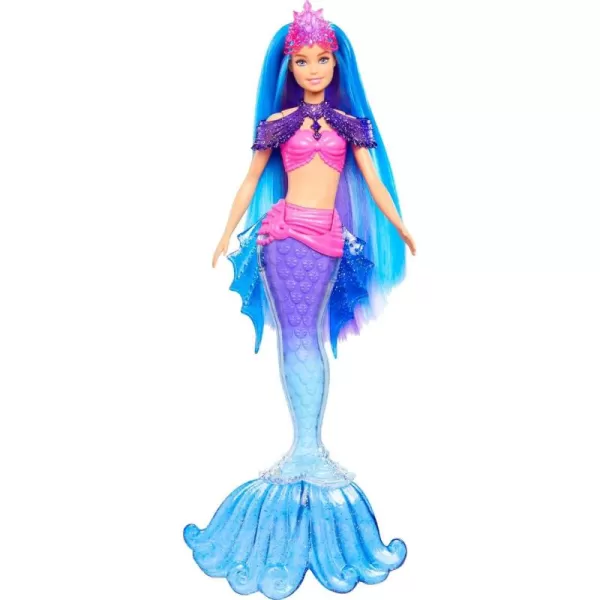 imageBarbie Mermaid Power Doll Set Barbie quotBrooklynquot Fashion Doll with Phoenix Pet ampamp Accessories Mermaid Toy with Interchangeable FinsMalibu