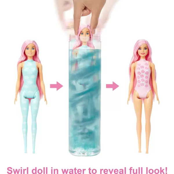 imageBarbie Color Reveal Doll Pet ampamp Accessories Sunshine ampamp Sprinkles Series 25 Surprises 1 Barbie Doll Styles May Vary