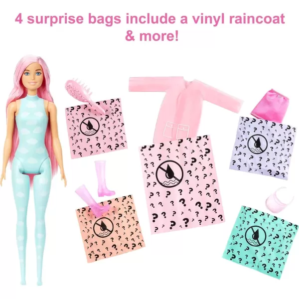 imageBarbie Color Reveal Doll Pet ampamp Accessories Sunshine ampamp Sprinkles Series 25 Surprises 1 Barbie Doll Styles May Vary