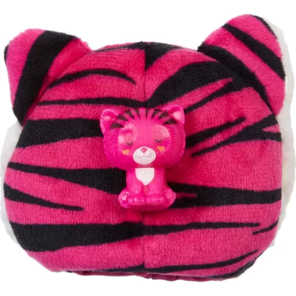 imageBarbie Cutie Reveal Chelsea Small Doll Jungle Series Tiger Plush Costume 7 Surprises Including Mini Pet ampamp Color ChangeTiger