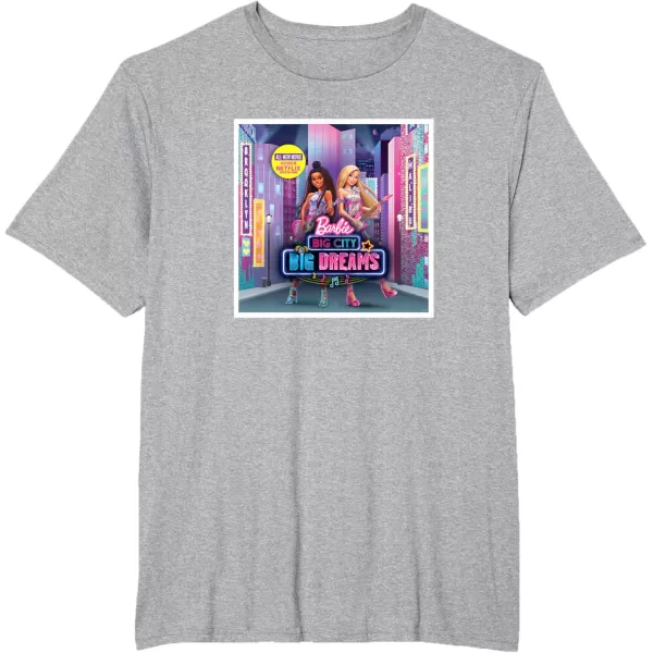 imageBarbie  Big City Big Dreams Poster TShirtHeather Grey