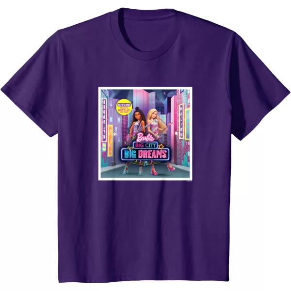 imageBarbie  Big City Big Dreams Poster TShirtPurple