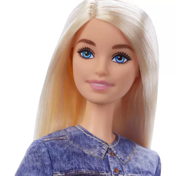 imageBarbie Big City Big Dreams Malibu Roberts Doll Blonde 115in Wearing Jacket Skirt ampamp Accessories Gift for 3 to 7 Year Olds