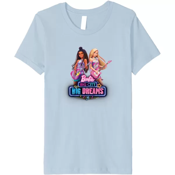 imageBarbie Big City Big Dreams Premium TShirtBaby Blue