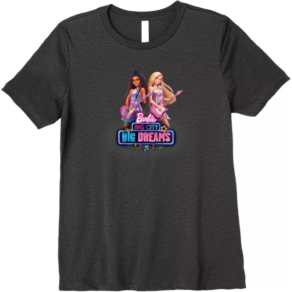 imageBarbie Big City Big Dreams Premium TShirtDark Heather Grey