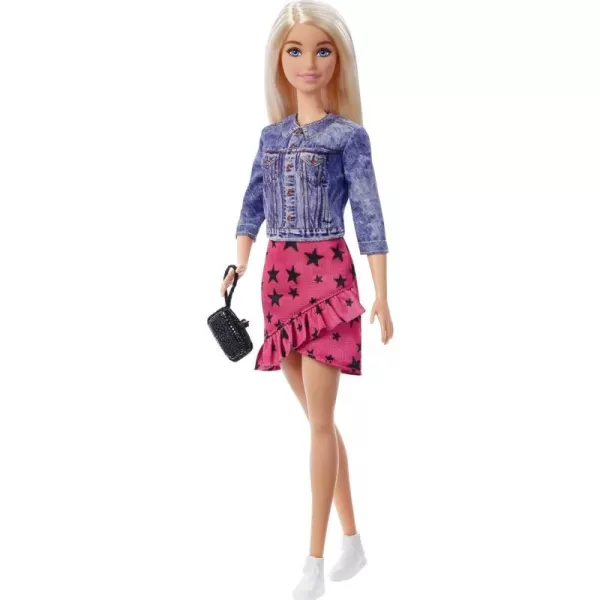 imageBarbie Big City Big Dreams Malibu Roberts Doll Blonde 115in Wearing Jacket Skirt ampamp Accessories Gift for 3 to 7 Year Olds