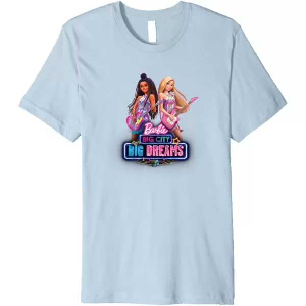 imageBarbie Big City Big Dreams Premium TShirtBaby Blue