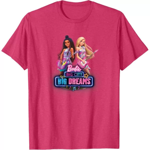 imageBarbie Big City Big Dreams TShirtRed Heather