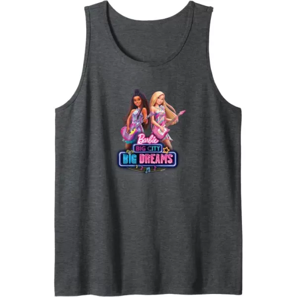 imageBarbie Big City Big Dreams Tank TopDark Heather Grey