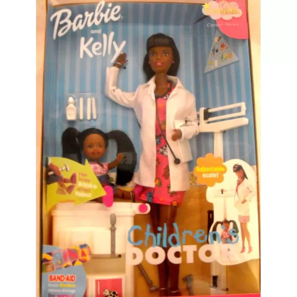 imageAfrican American Barbie Childrens Doctor with Kelly