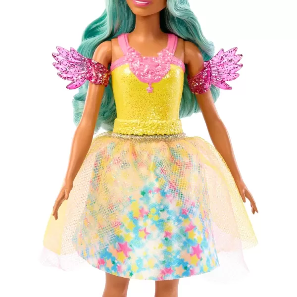 imageBarbie A Touch of Magic Fashion Doll The Glyph with Fantasy Outfit ampamp Colorful Hair with Comb ampamp Pet AccessoriesTeresa