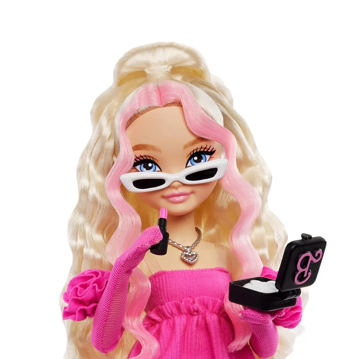 imageBarbie Dream Besties Doll ampamp Accessories Playset Brooklyn Posable Fashion Doll with Long Black Hair 9 MusicThemed PiecesMalibu