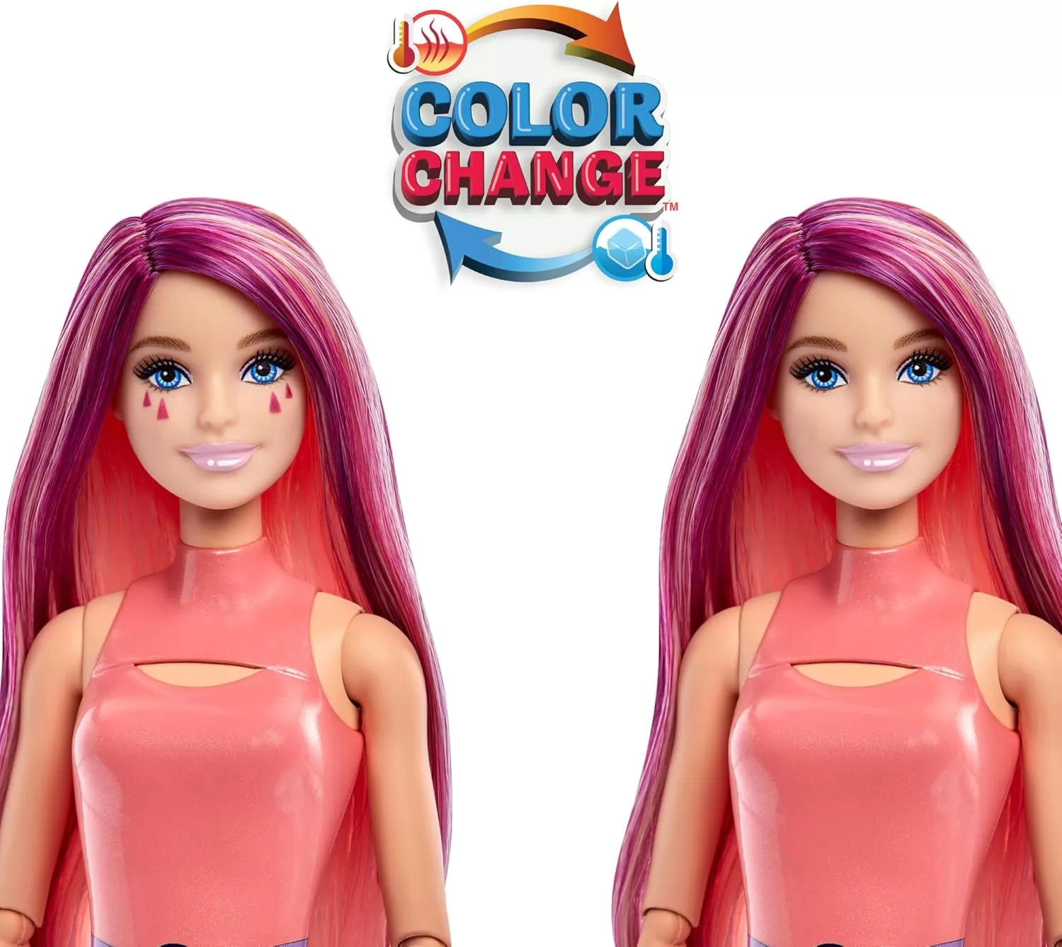 imageBarbie Pop Reveal Bubble Tea Series Doll ampamp Accessories with Fashion Doll ampamp Pet 8 Surprises Include Color Change Cup with Storage Styles May VaryMango Mochi