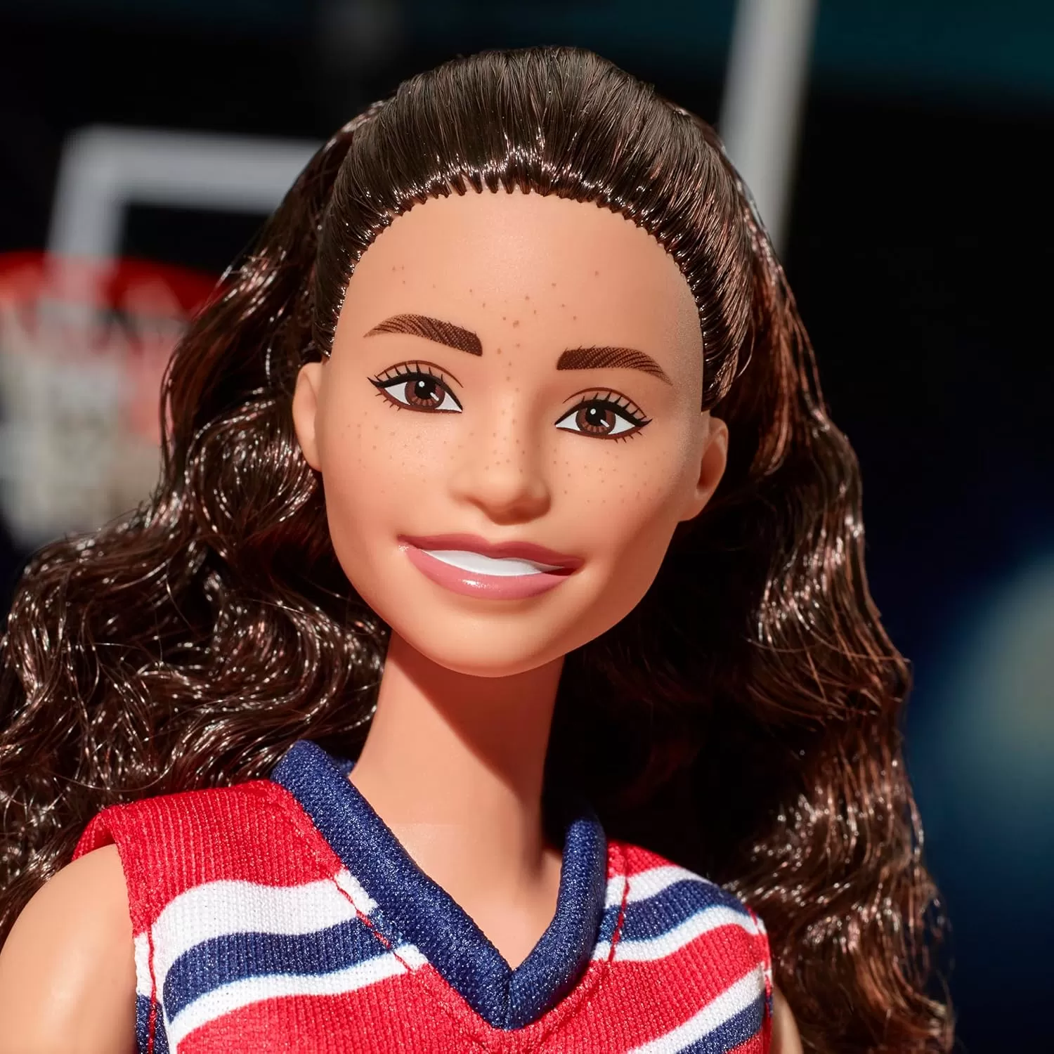 imageBarbie Signature Doll Sue Bird with No 10 Uniform Clothes ampamp Basketball Accessory