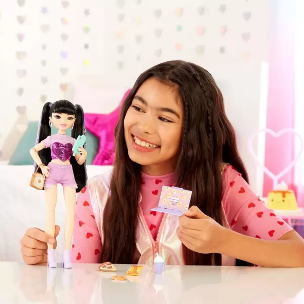 imageBarbie Dream Besties Doll ampamp Accessories Playset Brooklyn Posable Fashion Doll with Long Black Hair 9 MusicThemed PiecesRenee