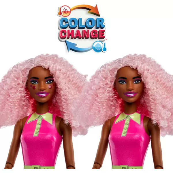 imageBarbie Pop Reveal Bubble Tea Series Doll ampamp Accessories with Fashion Doll ampamp Pet 8 Surprises Include Color Change Cup with Storage Styles May VaryBerry Bliss